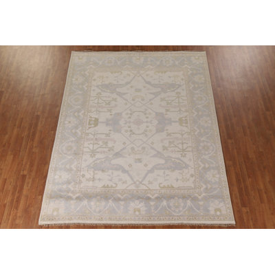 Earth Tone Oushak Indian Area Rug 8x10
