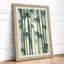 Bamboo Forest Japandi - Framed Print-134432987-134432980