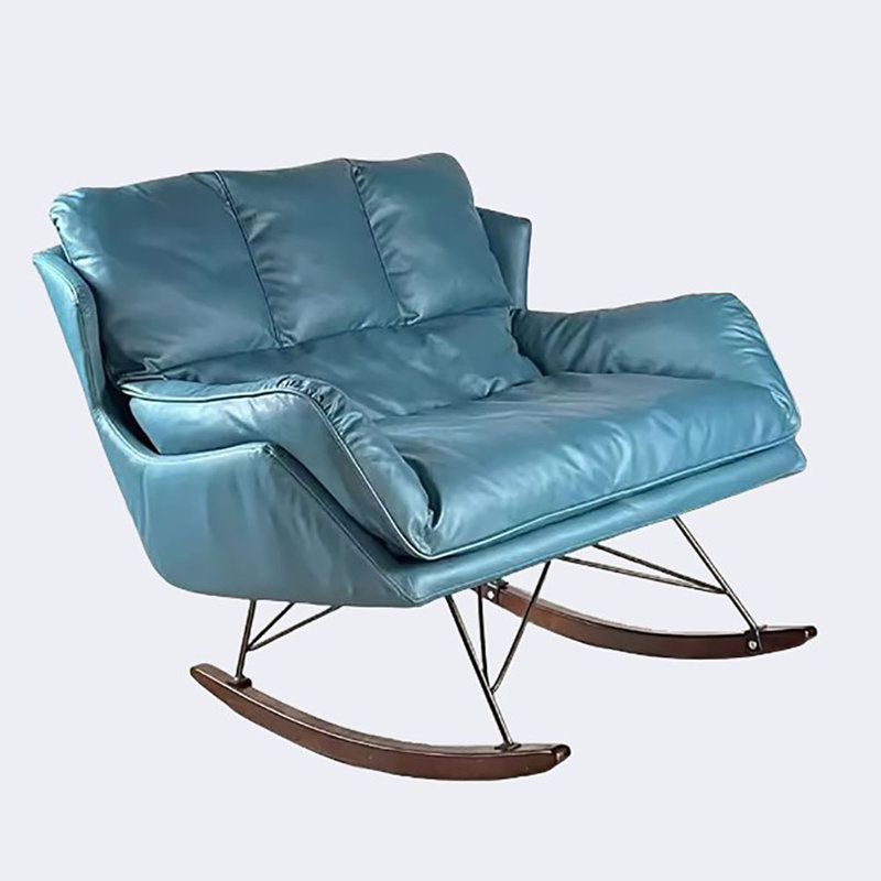 Chaise berçante Fashion Casual Creative, Bleu
