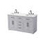 Meuble-lavabo double 60 po gris-545837296-545837300