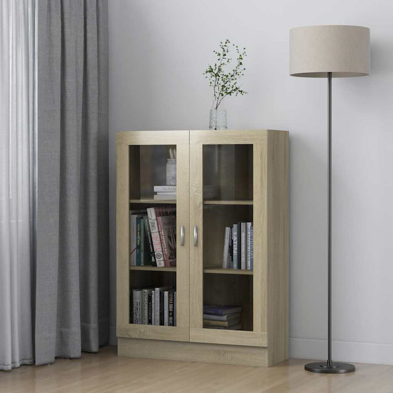 Ruark 115cm H x 82.5cm W Standard Bookcase, Natural