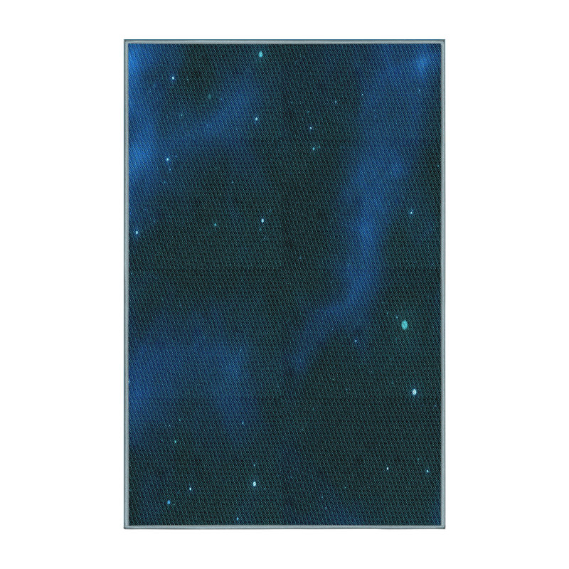 Tapis bleu marine, Rectangle 2 pi x 3 pi