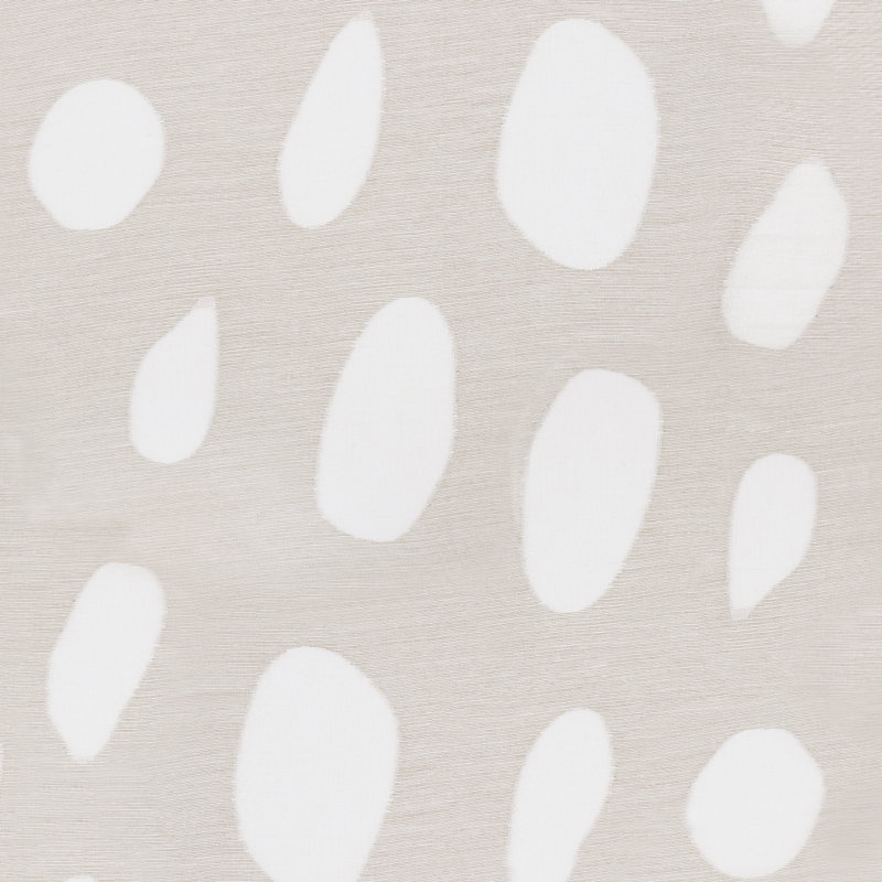 Tissu transparent Elaine, Bouleau