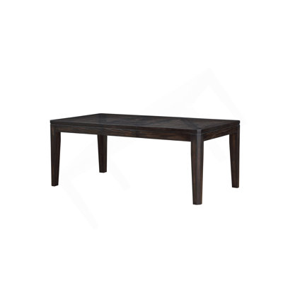 Ally - Table de salle à manger - Gris anthracite antique