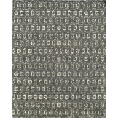 Hand Woven Wool Geometric Area Rug
