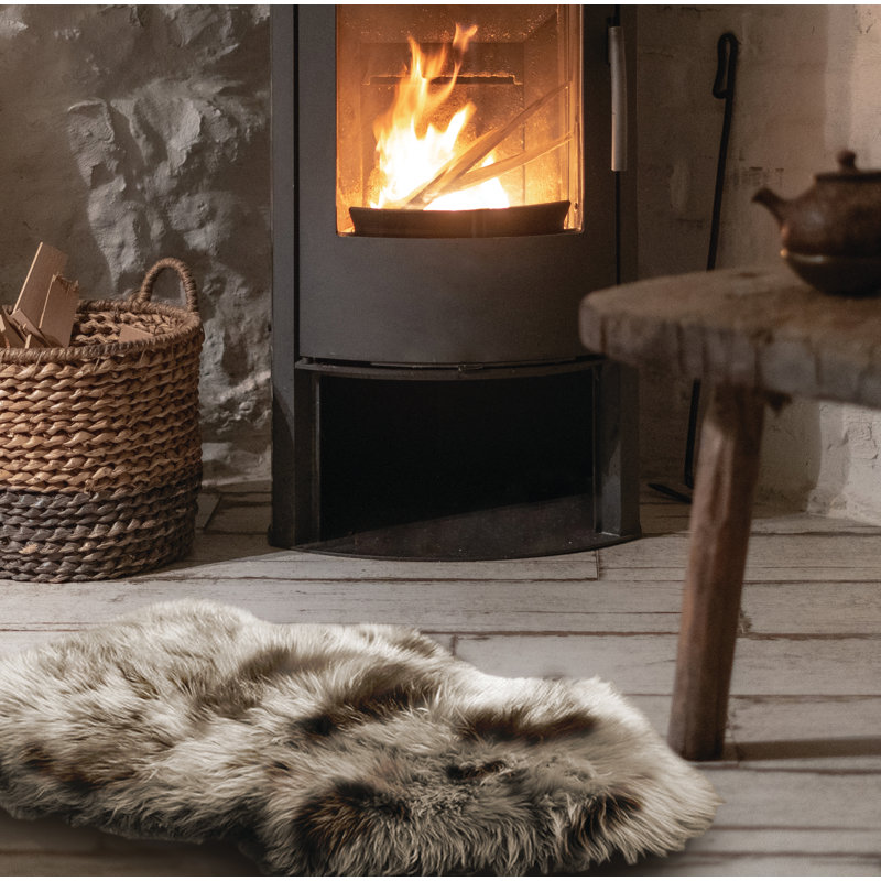 Medlock Animal Print Sheepskin 60cm X 90cm Area Rug