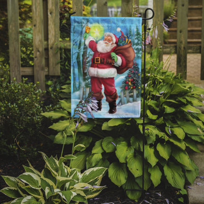 Double Sided Polyester Christmas Garden Flag