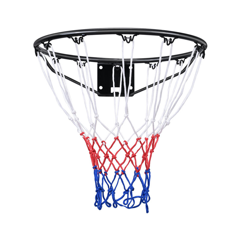 Bordure de basketball, panier de basketball mural pour porte, Noir