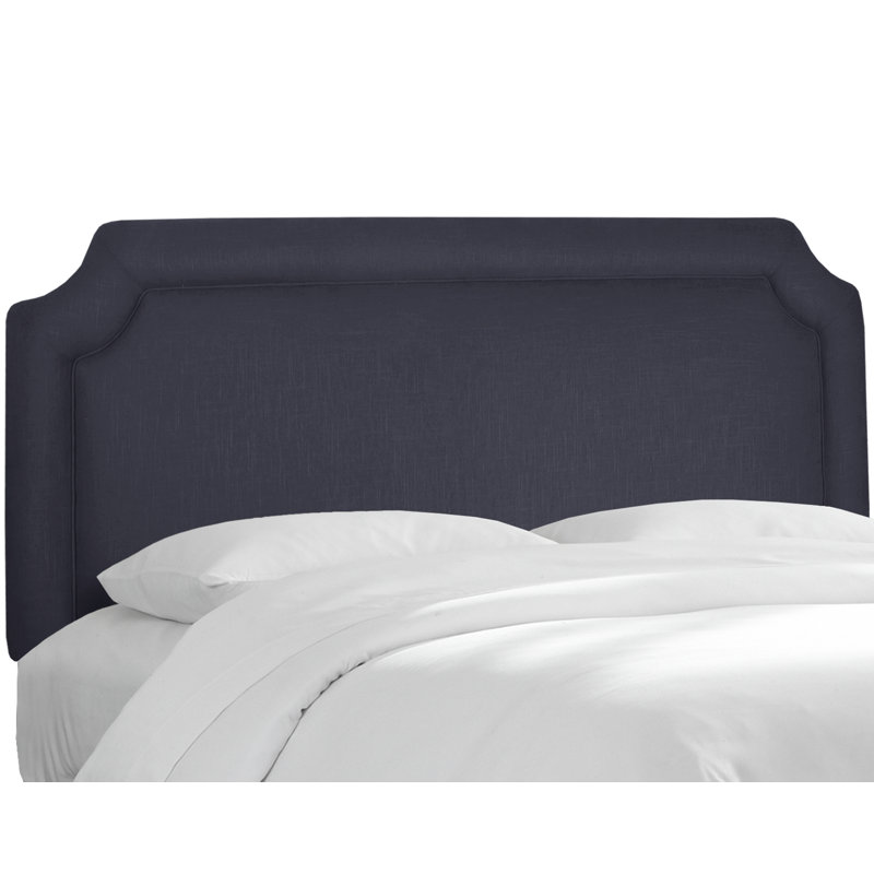 Pocola Upholstered Headboard, King, Luxe Snow Velvet