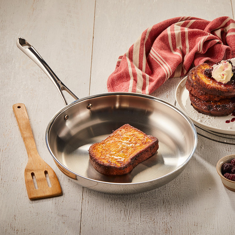 Stainless Steel Non-Stick Frying Pan, 8"