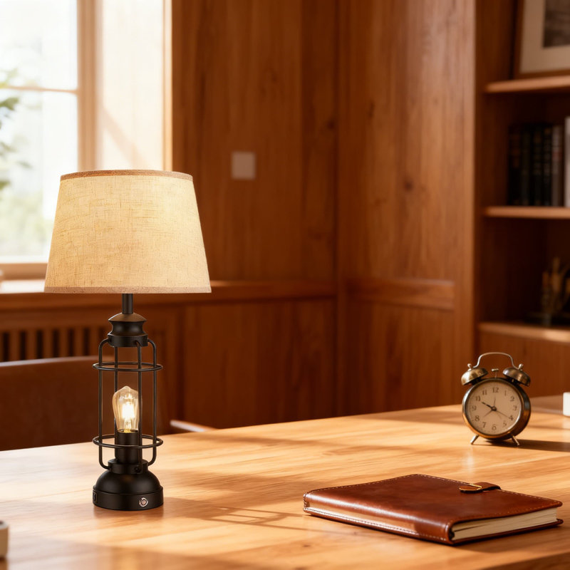 Set Of 2 Dimmable Touch Table Lamps With USB A+C Charging Ports, 3-Way Lighting For Living Room, Bedroom, And Office, Includes LED Bulbs