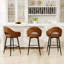 Tabouret de bar rotatif avec dossier Corrigan Studio-143480985-162699884