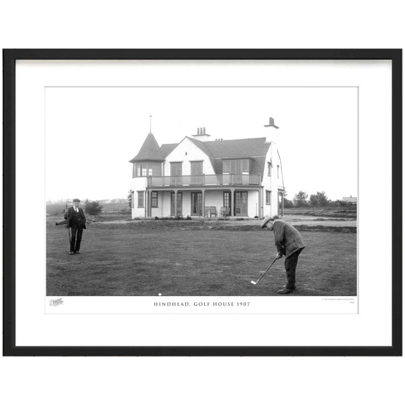 Hindhead, Golf House 1907 by Francis Frith - Single Picture Frame Print, 28cm H x 36cm W x 2.3cm D
