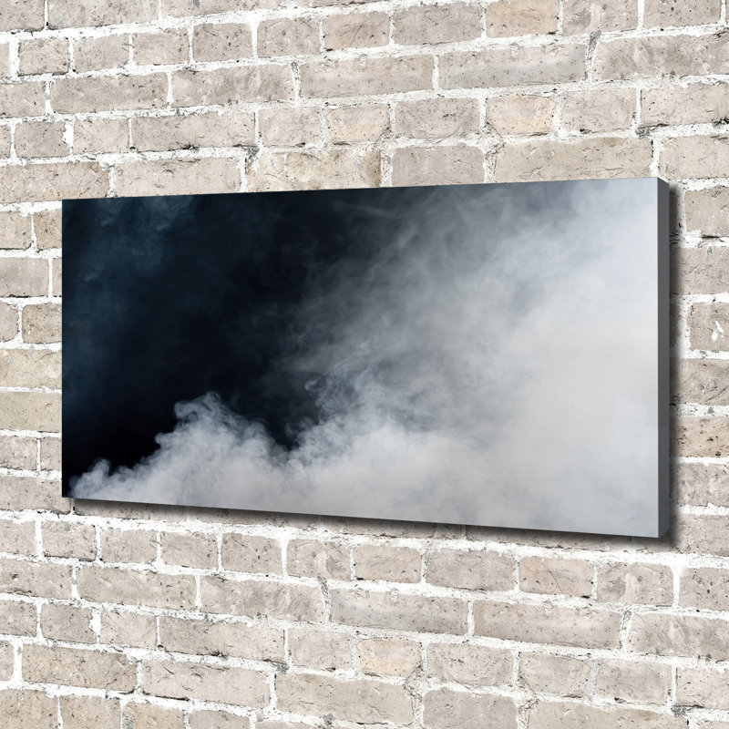 White Smoke - Wrapped Canvas Print