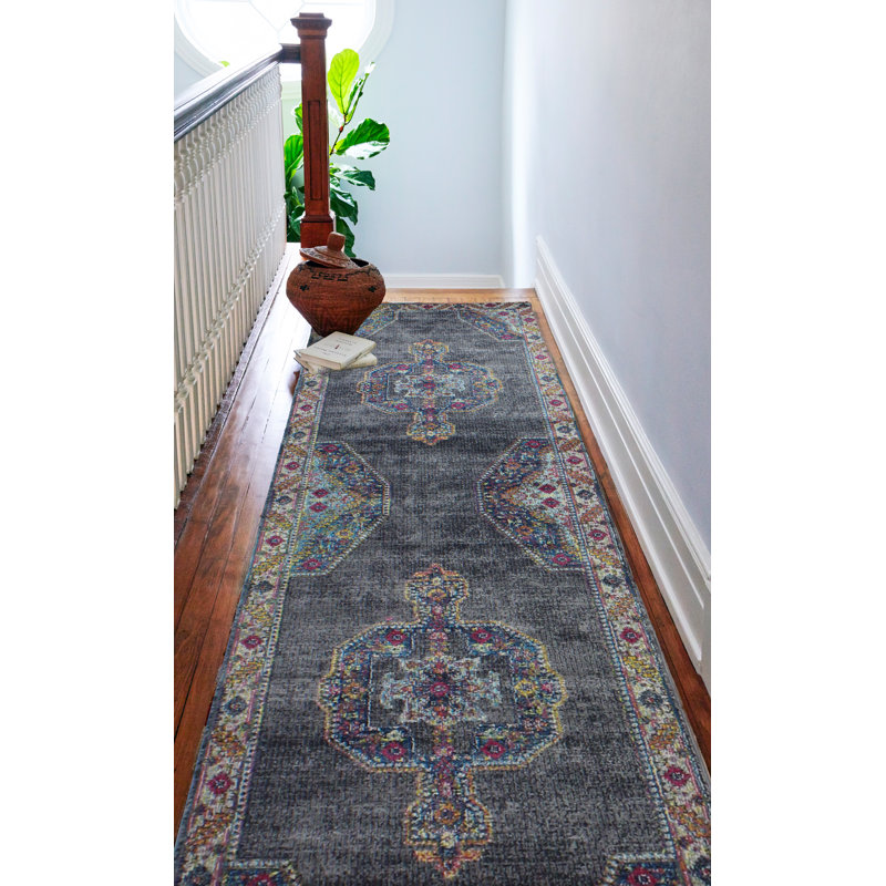 Laurence Oriental Area Rug, Runner 77 x 244cm
