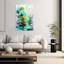 Art aquatique éthéré et abstrait, fleur de lys mystérieux, lotus, art mural-129152529