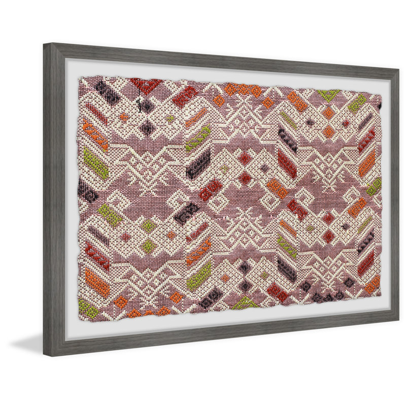 Odd Configuration - Single Picture Frame Painting, 41cm H x 61cm W x 3.81cm D