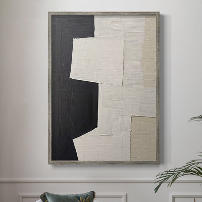 ABSTRACT Series DCLXV III, reproduction encadrée - bois massif