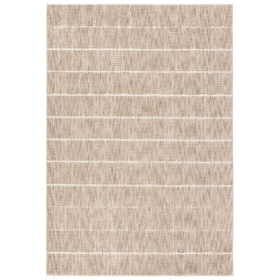 Ebern Designs Assurance Powerloomed Geometric Green Area Rug