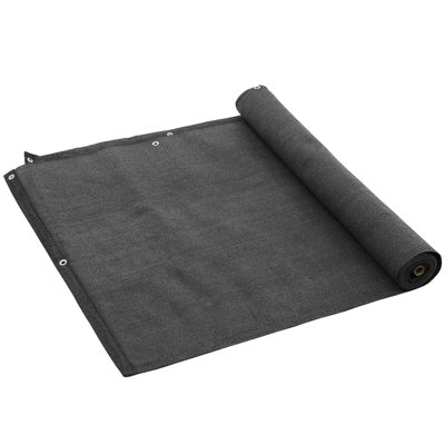 Black Aluminum Buckle Sun Screen