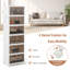 6 Pair Stackable Shoe Storage Box