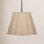 Alala Dimmable Linen Single Light Pendant