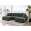 Canapé modulaire réversible d'angle avec repose-pieds-761093153