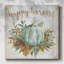 «Harvest Home Wreath», reproduction sur toile tendue