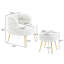 Fauteuil demi-tonneau avec repose-pieds Parkwoods-88590399