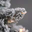 Realistic Spruce Flocked Christmas Tree with Lights-613183739
