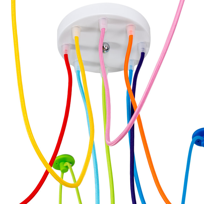 Luminaire suspendu à 8 lumières Daryiah