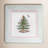 Christmas Tree POLKA DOT SQUARE PLATTER 10"