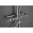 ShowerSpas Shower System, with 10" Rain Showerhead, 4-Function Hand Shower, Adjustable Slide Bar and Soap Dish-129589997