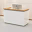 Bureau de réception rectangulaire Modern-131255910