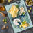 Ambesonne Marine Cutting Board Large Size Ocean Anchor Multicolor