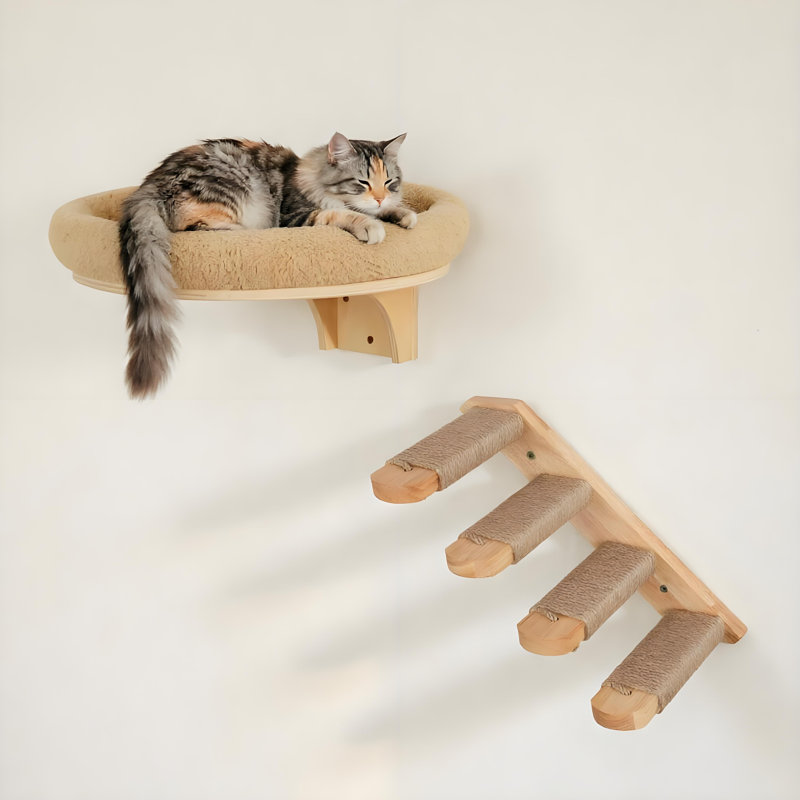 Cat Hammock and Steps Set