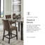 Tabouret de bar Kenji (ensemble de 2)