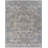 Skagway Oriental Machine Woven Polyester Area Rug in Slate-679758553