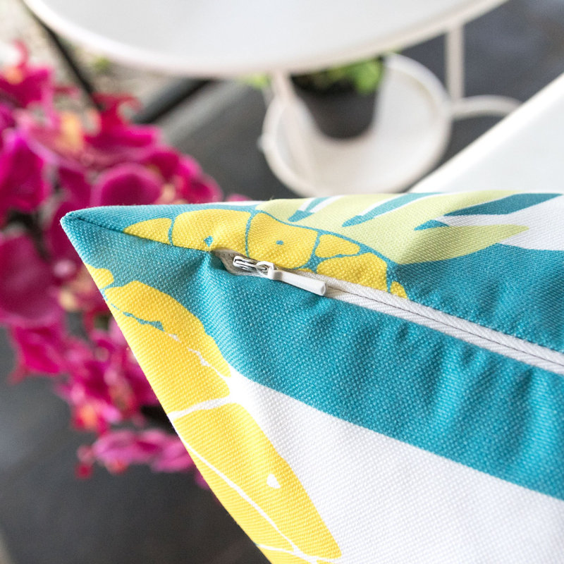 Marianne Outdoor Reversible Throw Pillow