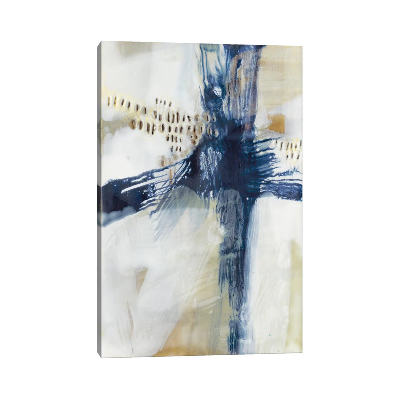 «Gage III» par Sue Jachimiec, peinture sur toile tendue, H 12 po x l 8 po x P 0,75 po