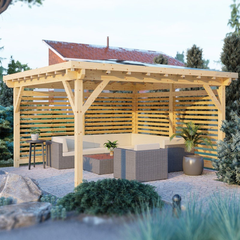 Uma Pergola 4 m x 4 m