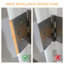 White Fiberglass Exterior Doors, 36x80 Right-Hand Inswing, Oval Glass Entry