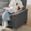 82" Modern Compressed Snowfleece Fabric 3-Seater Sofa-107301170