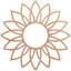 Médaillon de plafond en bois Daisy-59356313-59356299