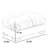Down Filled Overstuffed Performance Velvet Ottoman-725689551
