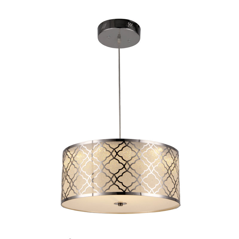 Berry 3 - Light Dimmable Drum Chandelier