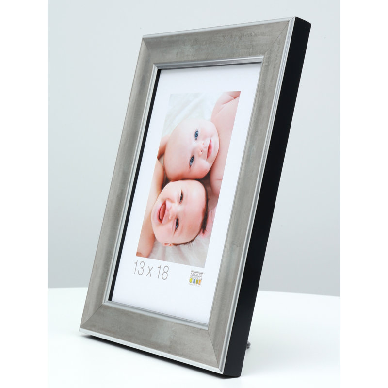 Clinchport Picture Frame, 24cm H x 24cm W x 1.5cm D, Silver