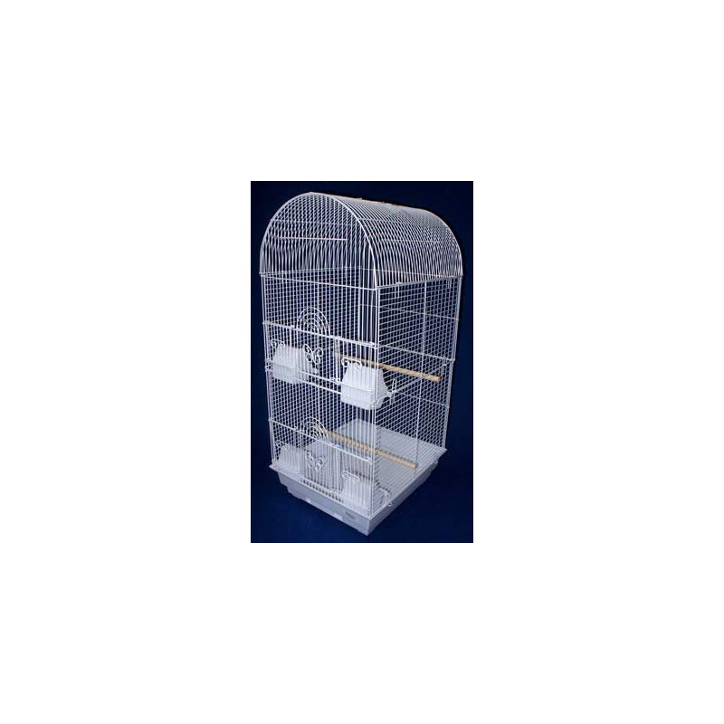 Cage à oiseau, Blanc