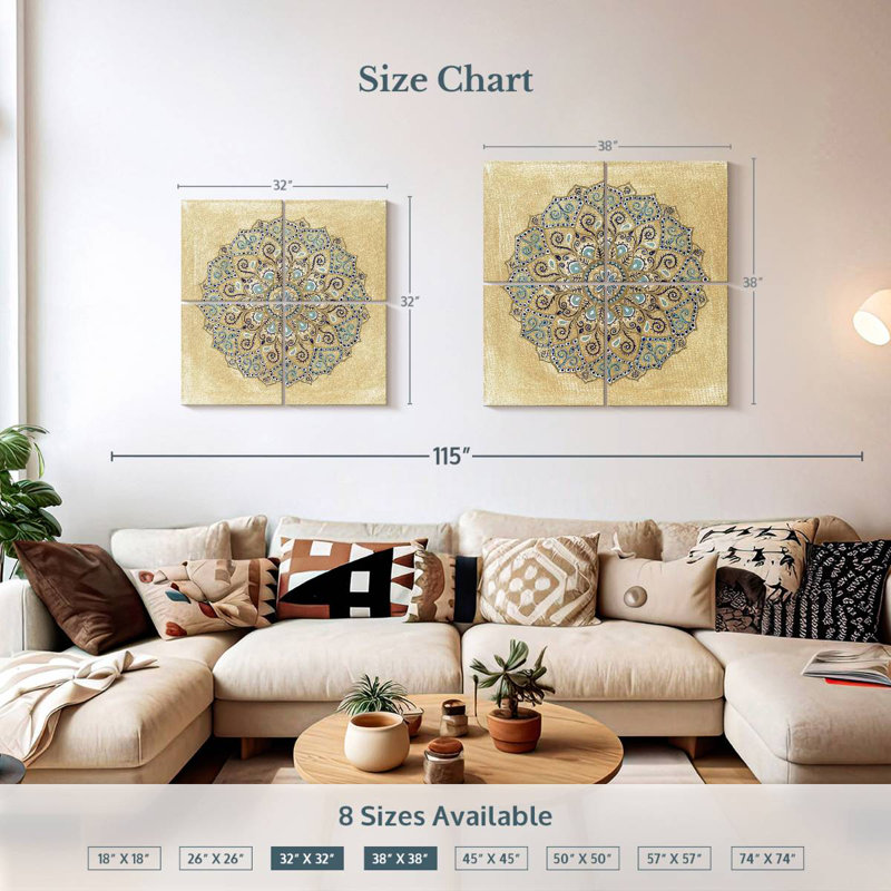 Kerner Moroccan Spice, 32" H x 32" W