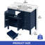 Meuble-lavabo de salle de bain 42 po avec lavabo Edrosie Inc-1337004042